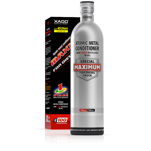Атомарный кондиционер металла Maximum for Diesel Truck для дизельных двигателей